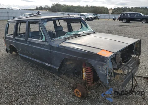 1987 Jeep Cherokee Pioneer from USA, damaged, VIN 1JCMR7829HT085189